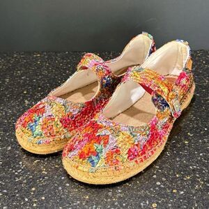 Montane 1902 Espadrilles. Multicolor textured. Size 41/US 11